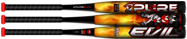 SOLD OUT: 2023 2-Piece 13" Pure Evil Cartoon Devil X22 USA/ASA Softball Bat