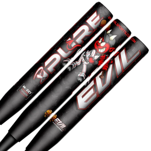 The Pure Evil Diablo USA/ASA Certified Composite bat.